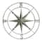 Hello Honey® Metal Compass Wall, Distressed Aqua